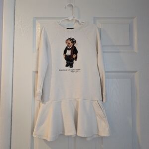 White Polo Bear Dress